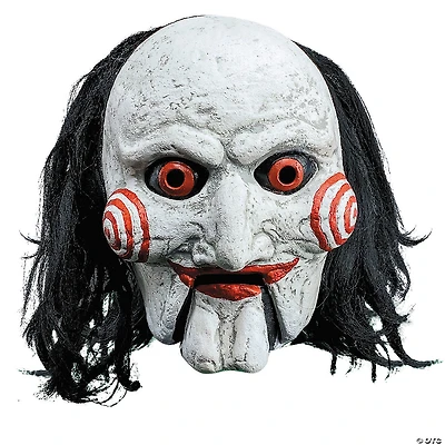 Saw™ Billy the Puppet with Moving Mouth Overhead Mask - One Size