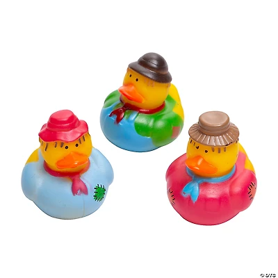 Scarecrow Rubber Ducks - 12 Pc.