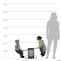 See Saw Dolls Animated Prop