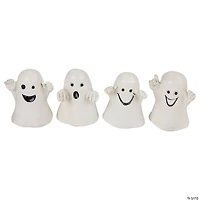Set of 12 Mini Ghost Decorations 1.5"