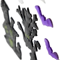 Set of 4 Double Sided Halloween Gel Window Clings