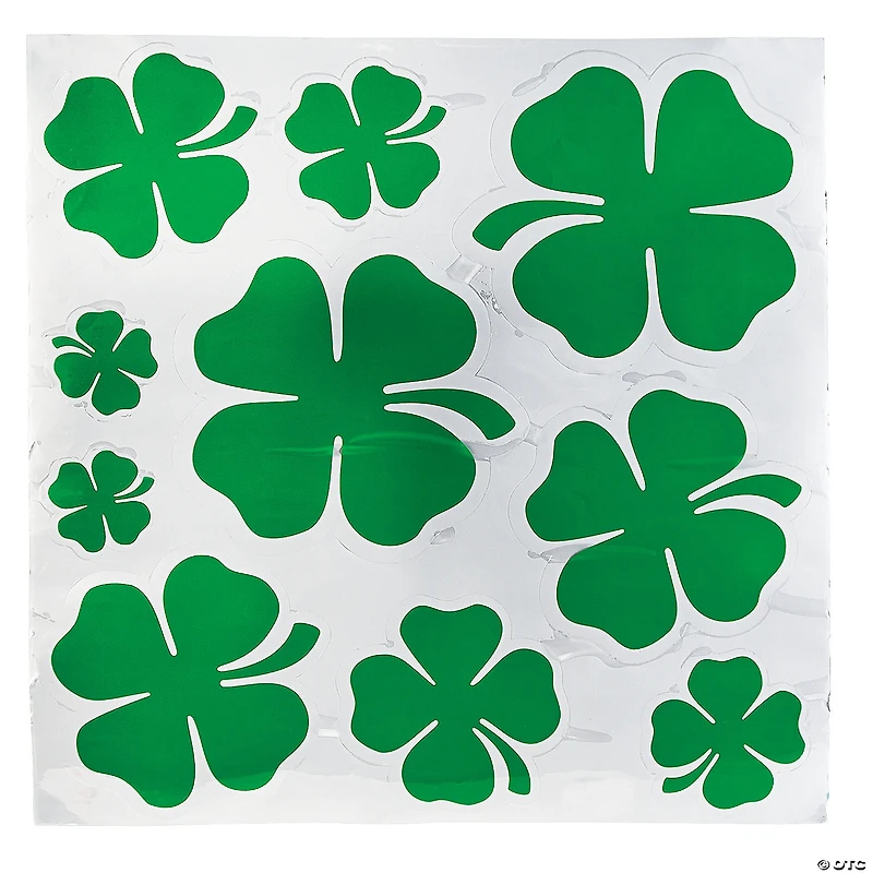 Shamrock Floor Decals - 10 Pc.