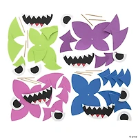 Shark Pumpkin Decorating Craft Kit - Makes 12