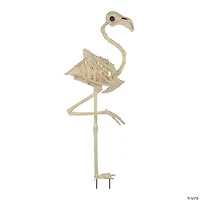 Skeleton Flamingo Halloween Decoration