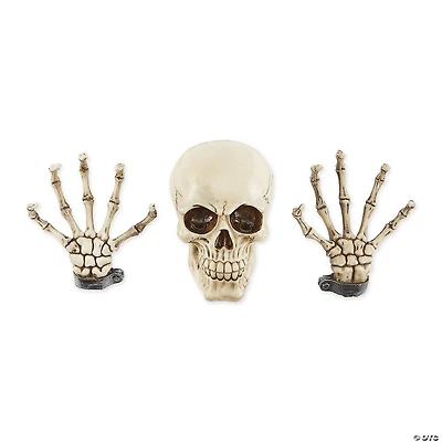 Skeleton Wall Decor Set 3.87X3X5.75"