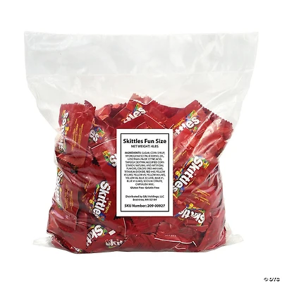 Skittles Fun Size Packs, 4 lb