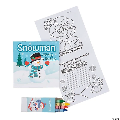 Snowman Activity Sets - 12 Sets