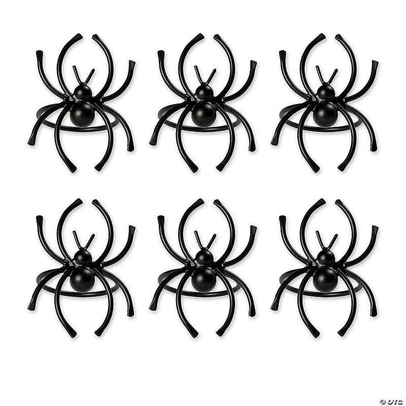 Spider Napkin Ring (Set Of 6)
