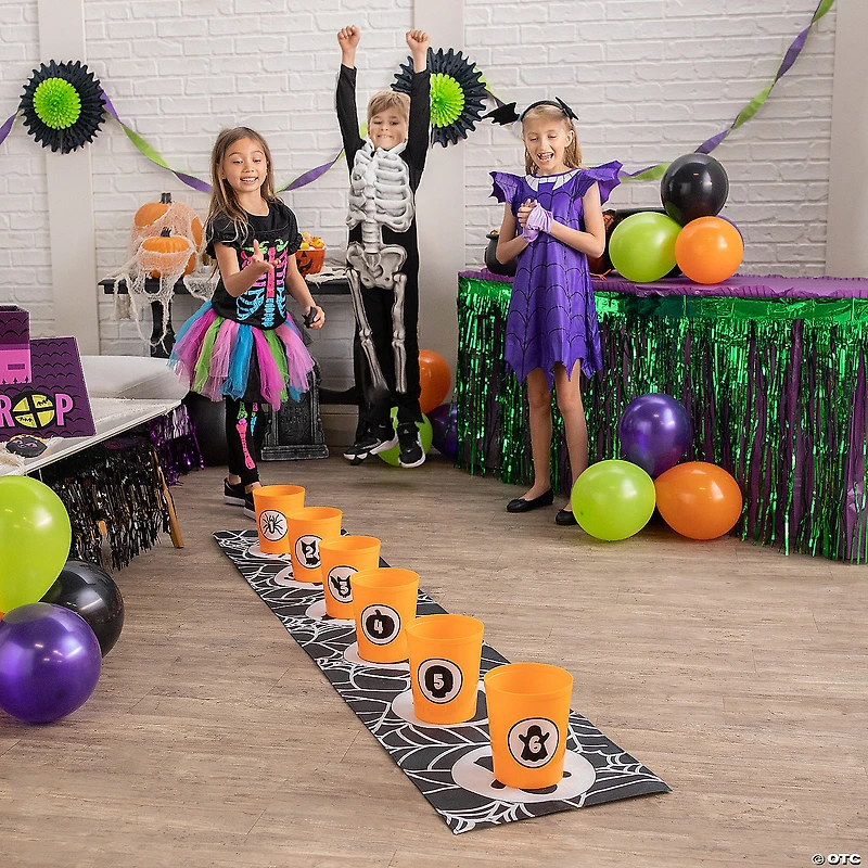Spider Web Bean Bag Toss Game Set