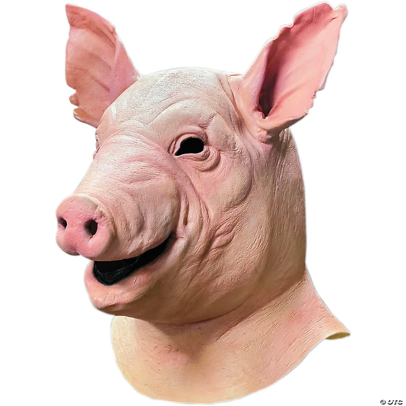 Spiral: from The Book of Saw™ Pig Overhead Latex Mask - One Size