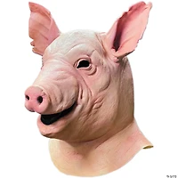 Spiral: from The Book of Saw™ Pig Overhead Latex Mask - One Size