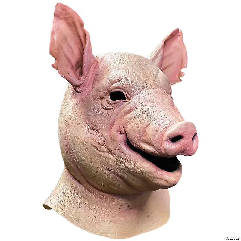 Spiral: from The Book of Saw™ Pig Overhead Latex Mask - One Size