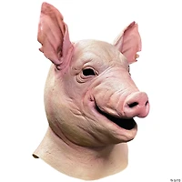 Spiral: from The Book of Saw™ Pig Overhead Latex Mask - One Size