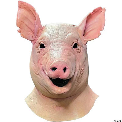Spiral: from The Book of Saw™ Pig Overhead Latex Mask - One Size