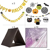 Spooky Sleepover Tent Kit for 4 Guests