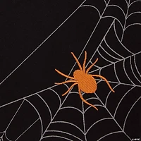 Spooky Spiderweb Embellished Napkin (Set Of 4)
