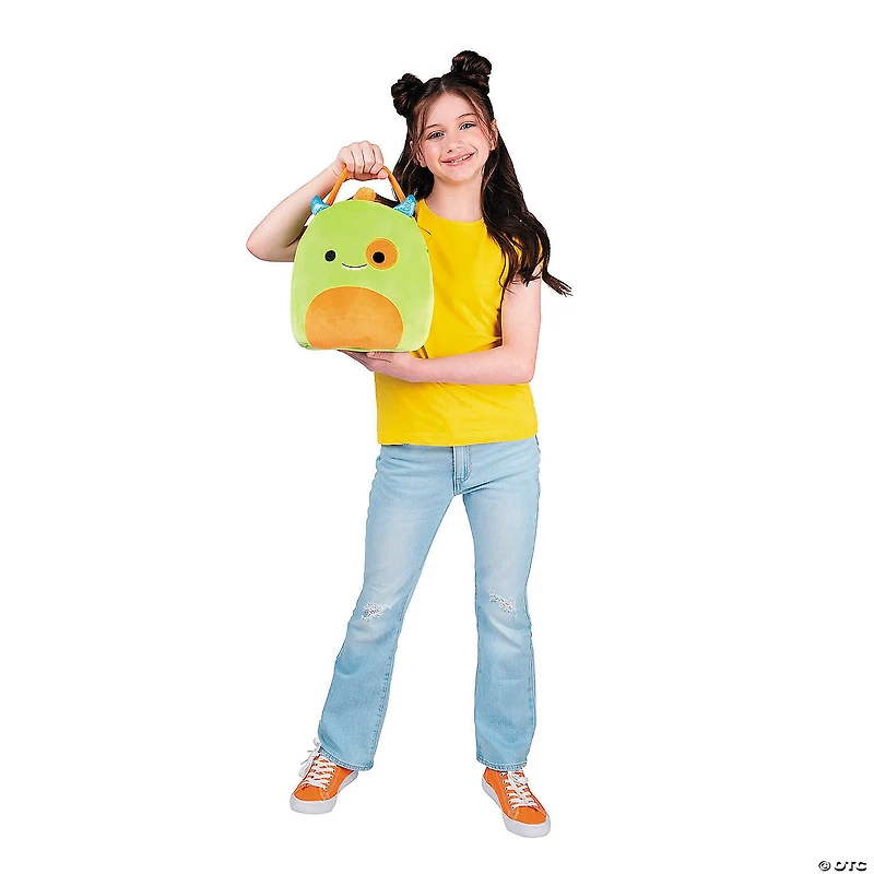 Squishmallows™ Kaprina the Green & Orange Monster Treat Pail