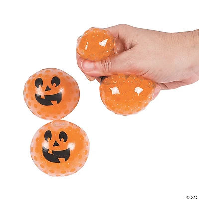 Squishy Gel Beads Pumpkin Balls
