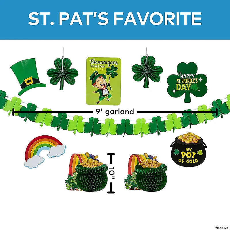 St. Patrick’s Day Decorating Kit - 10 Pc.