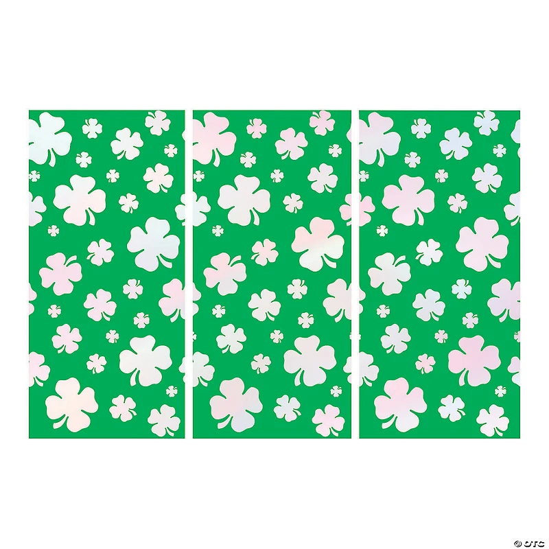 St. Patrick’s Day Iridescent Backdrop - 3 Pc.