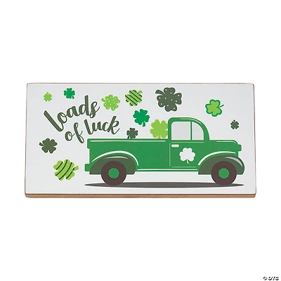 St. Patrick’s Day Loads of Luck Sign