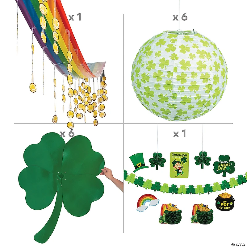 St. Patrick’s Day Mega Decorating Kit – 23 Pc.