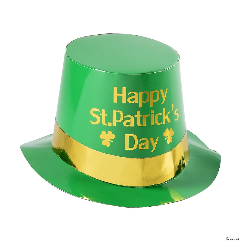 St. Patrick’s Day Top Hats - 12Pc.