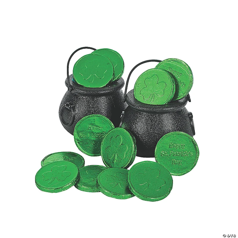 St. Patrick's Day Chocolate Coins - 75 Pc.