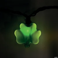 St. Patrick's Day Glowing Shamrock Lights
