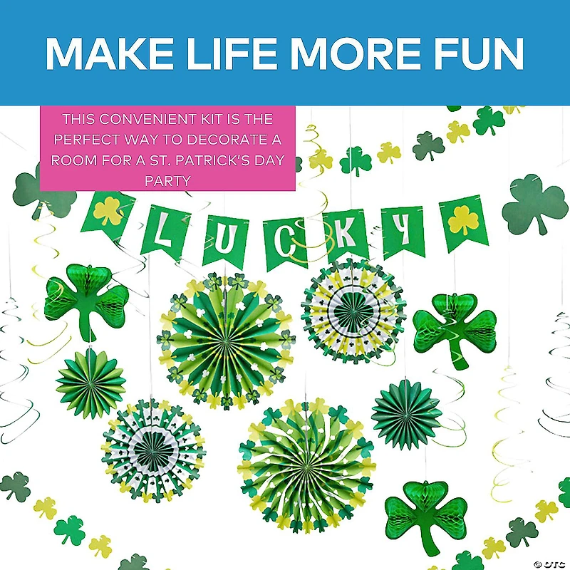 St. Patrick's Day Mega Decorating Kit - 20 Pc.