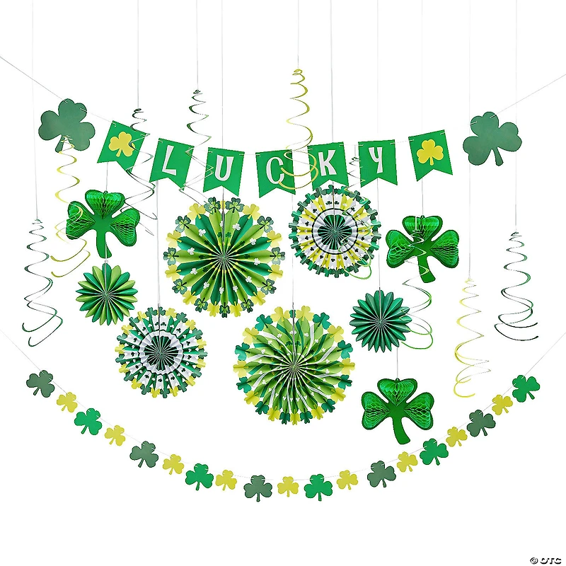 St. Patrick's Day Mega Decorating Kit - 20 Pc.