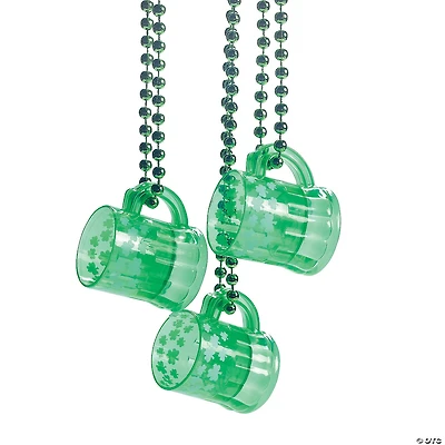 St. Patrick's Day Traveling BPA-Free Plastic Shot Glasses - 12 Ct.