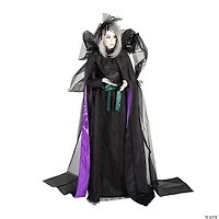 Standing Bird Sorceress Halloween Decoration