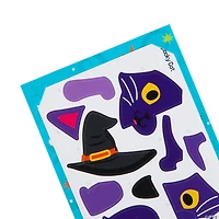 Sticker by Number Halloween Cards - 24 Pc.