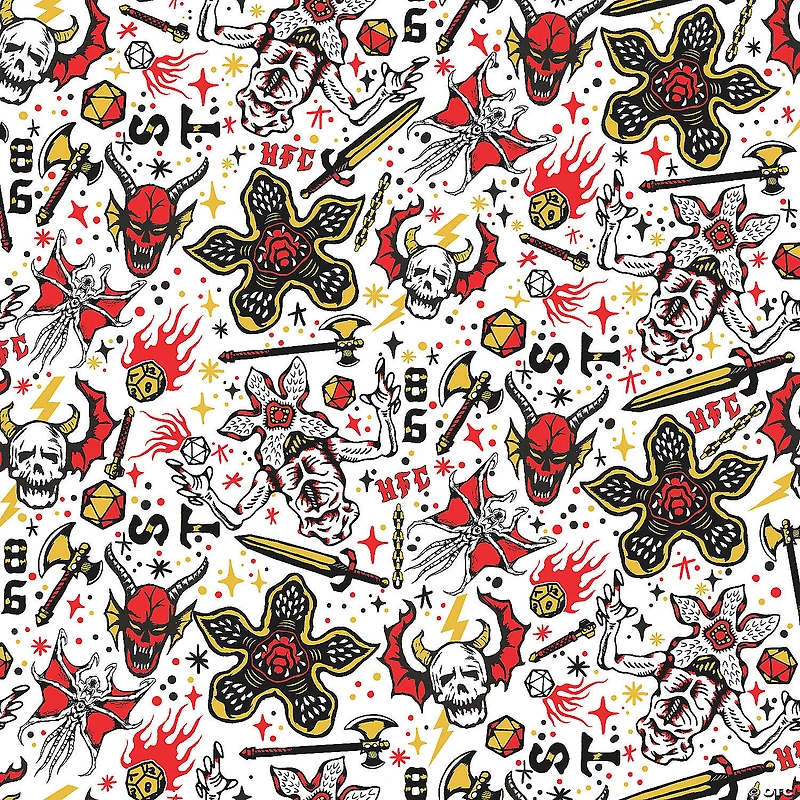 Stranger Things Hellfire Club Peel And Stick Wallpaper By RoomMates