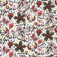 Stranger Things Hellfire Club Peel And Stick Wallpaper By RoomMates