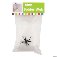 Stretchable Spider Webs Halloween Decorations - 12 Pc.