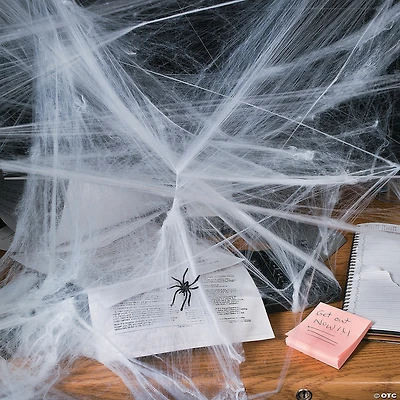 Stretchable Spider Webs Halloween Decorations - 12 Pc.