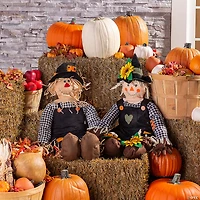 Stuff-a-Scarecrow Couple Decorating Kit - 2 Pc.