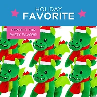 Stuffed Christmas Dragons - 12 Pc.
