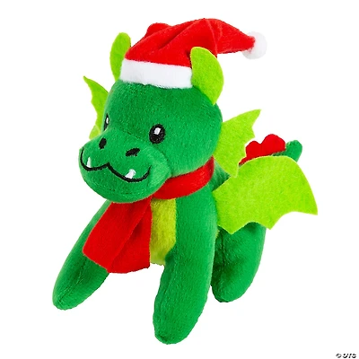 Stuffed Christmas Dragons - 12 Pc.