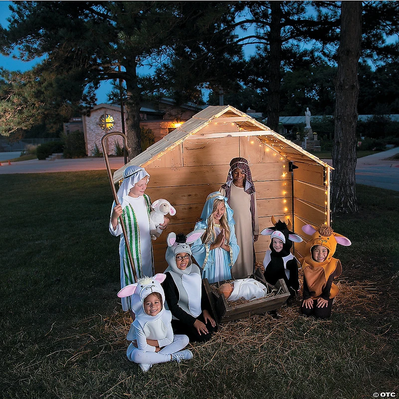 Stuffed Lamb Shepherd Prop