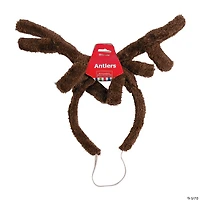 Stuffed Reindeer Antlers Headbands - 12 Pc.