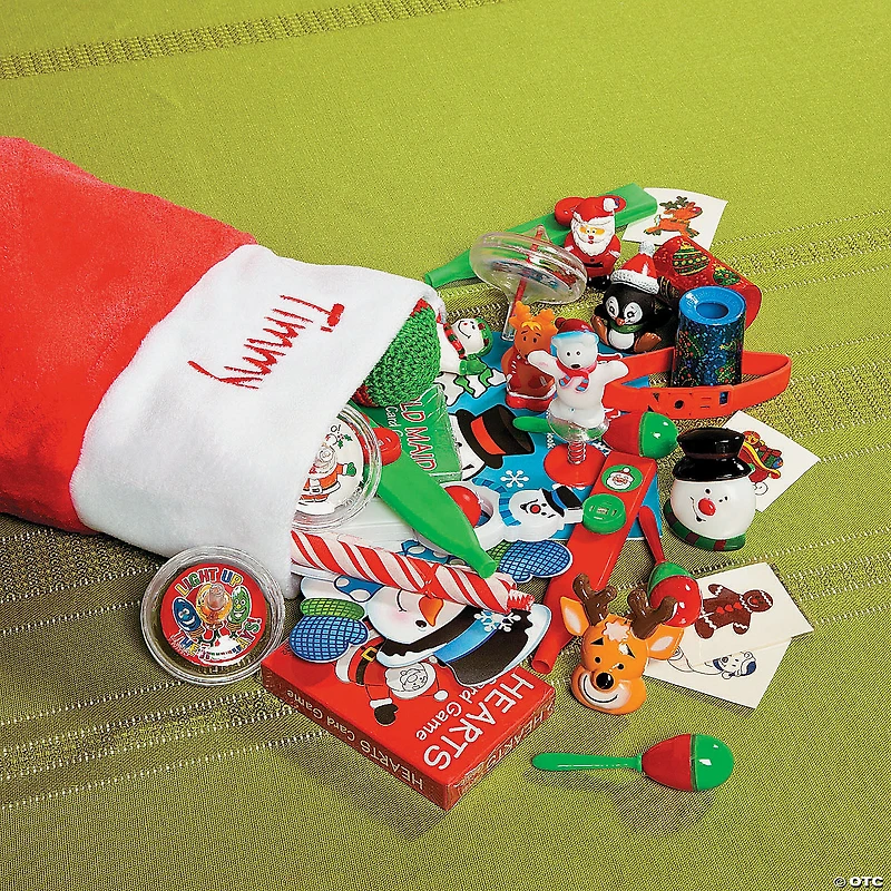 Super Mega Bulk 250 Pc. Happy Holiday Toy & Novelty Handout Assortment