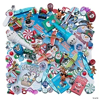 Super Mega Bulk 250 Pc. Happy Holiday Toy & Novelty Handout Assortment