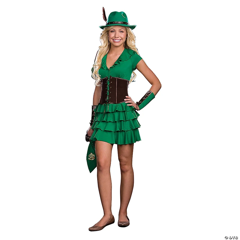 Teen Girl's Robyn Da Hood Costume