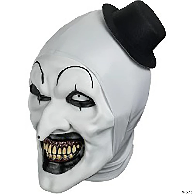 Terrifier™ Deluxe Art the Clown Plastic Mask - One Size