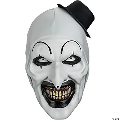 Terrifier™ Deluxe Art the Clown Plastic Mask - One Size