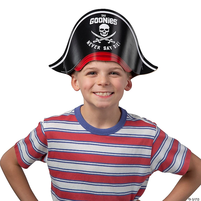 The Goonies™ Never Say Die Paper Pirate Hats - 12 Pc.