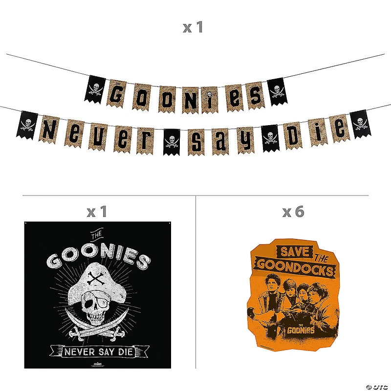 The Goonies™ Pirate Adventure Trunk-or-Treat Decorating Kit - 8 Pc.